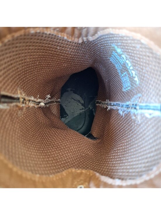 9.5D Ariat Brown Mens Leather Cowboy Boots Western Square Toe Style 10010963 - Picture 5 of 13